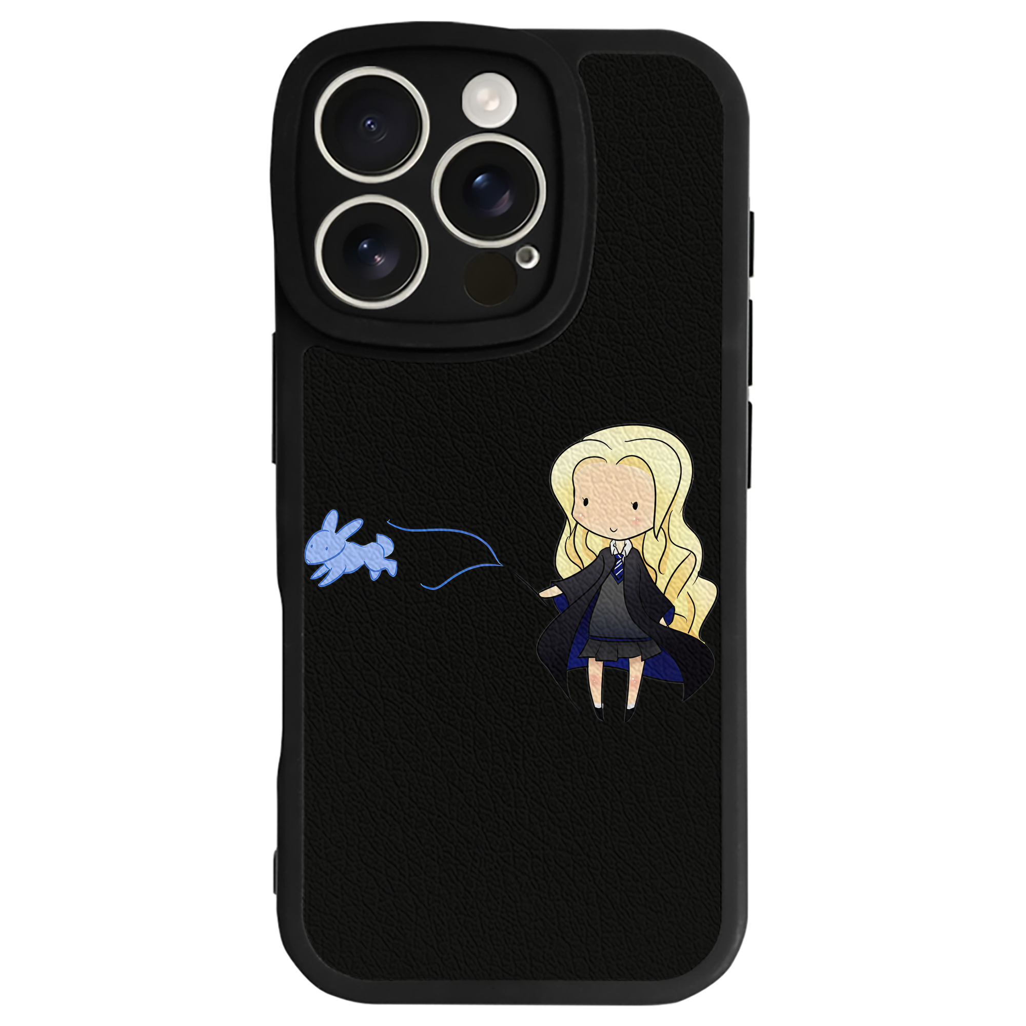 （画像用） Harry Potter ハリー・ポッターシリーズ 【iPhone 16シリーズ対応】シリコンスマホケース（レザー調） 材質：シリコン